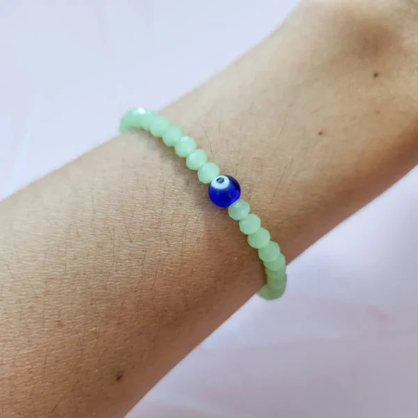 Pulsera Cami verde agua - azul